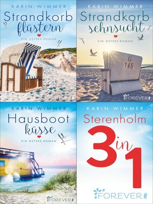 cover image of Strandkorbflüstern / Strandkorbsehnsucht / Hausbootküsse